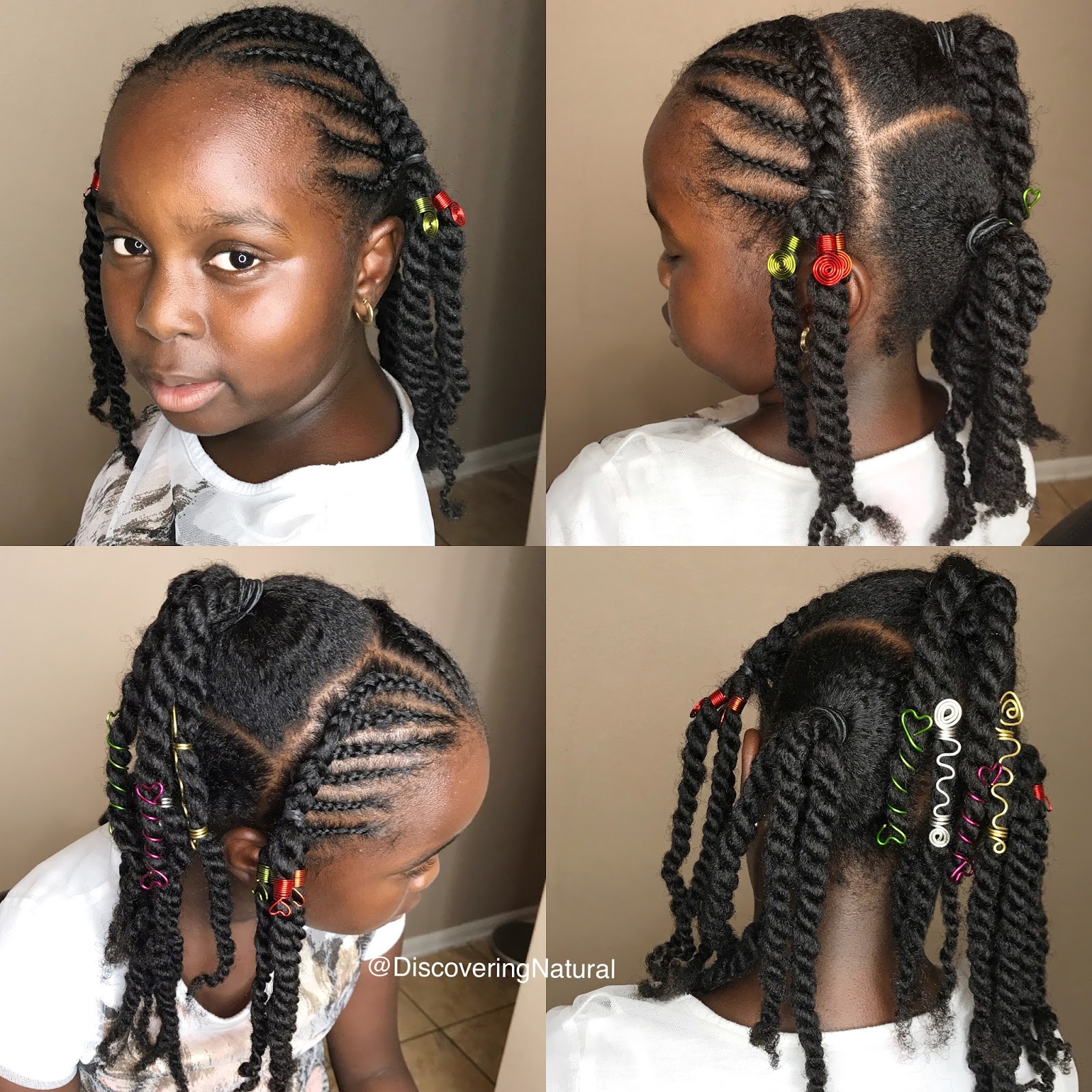 Kids Hairstyles Braids Natural Hair ElongTress Whipped Shea Butter